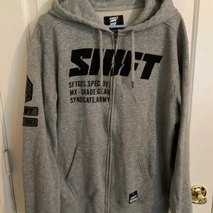 Shift zip up hoodie